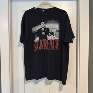 Scarface Black Graphic T-Shirt
